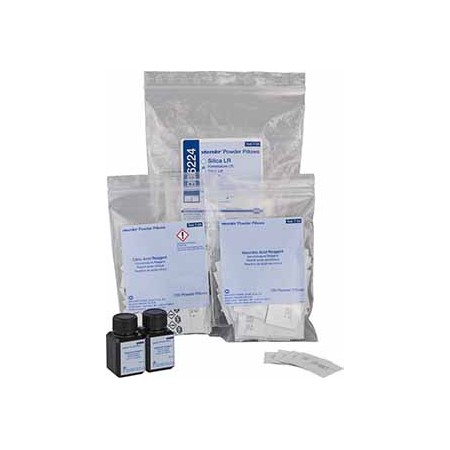 VISOCOLOR Powder Pillows Silica LR reagent set for photometric determination measuring range: 0.02-2