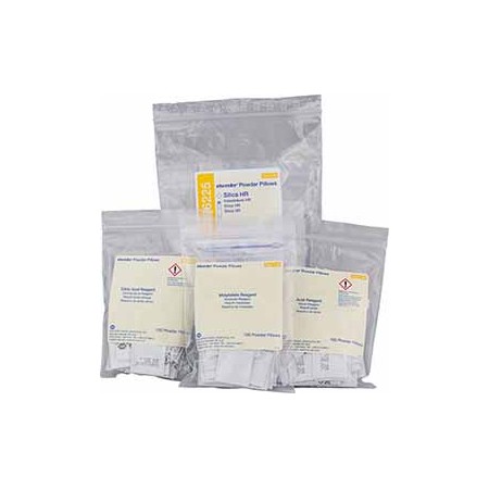 VISOCOLOR Powder Pillows Silica HR reagent set for photometric determination measuring range: 2-210