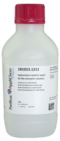 Acido Clorhídrico 0.1 mol/l (0.1N) SV (*)