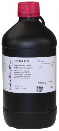 Plata Nitrato 0.1 mol/l (0.1N) SV