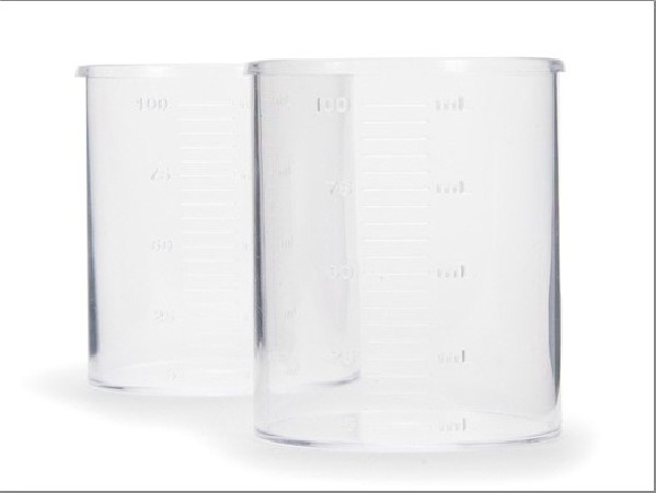 Vaso de precipitados de plástico, 100 ml