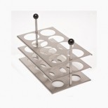 Rack 1 para tubos dia. 56 mm / 8 posiciones (biberón). 