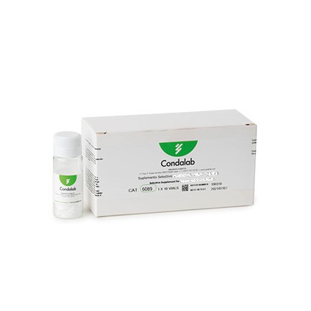 SUPLEMENTO SELECTIVO MUP 10 viales (1vial para 500 ml de medio)