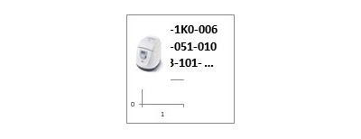 Inserto para el adaptador CCEN-A02-001, 12 uds