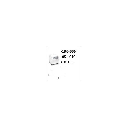 Rotor oscilante de acero inoxidable, 4 posiciones, para DM0636