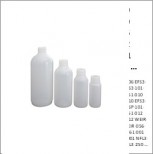 Frasco de HDPE cuello ancho, D34, 500 ml, 180 uds