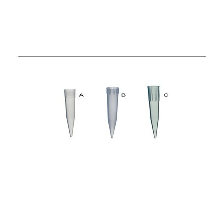 Puntas para micropipetas, 100 - 1000 µl tipo Eppendorf, azules, 10000 uds