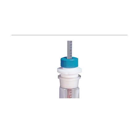 Adaptador para termómetros de PTFE, Ø 8 mm, 14/23