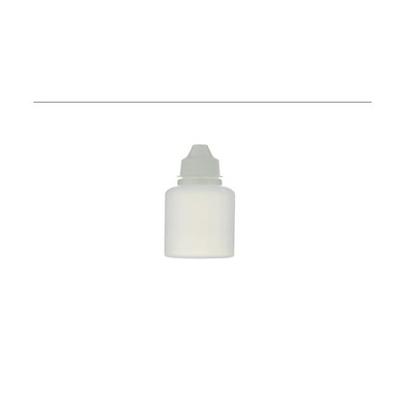 Frasco cuentagotas LDPE con tapón blanco y punta dosificadora, 30 ml, 50 uds.