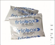 Acumulador de frío flexible para temperaturas positivas, 250 gr, 40 uds