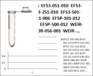 Botellas de centrífuga, PP, 250 ml, 4 uds