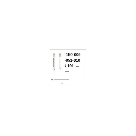 Tubos de cultivo con tapones de doble posición, 5 ml, sin graduación, PS, 500 uds